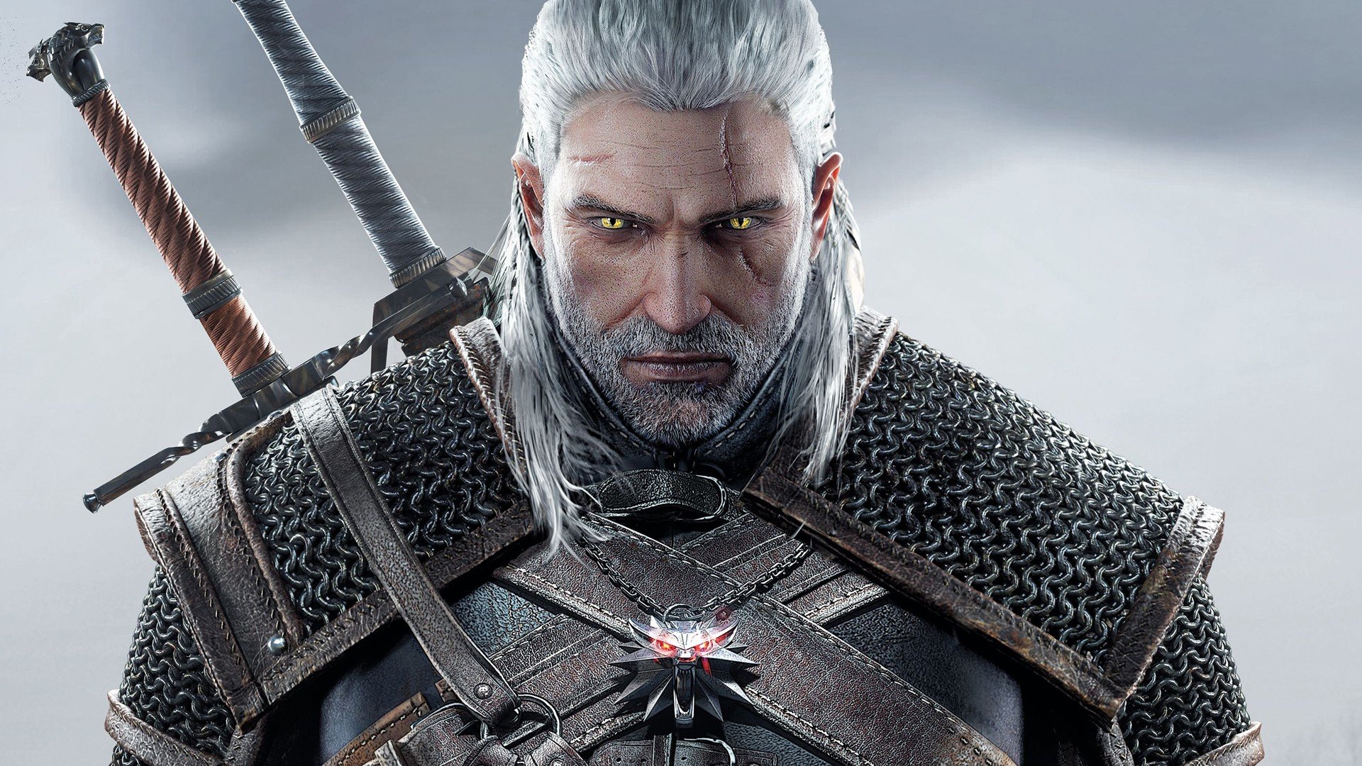 artwork of Geralt of Rivia from The Witcher 3: Wild Hunt