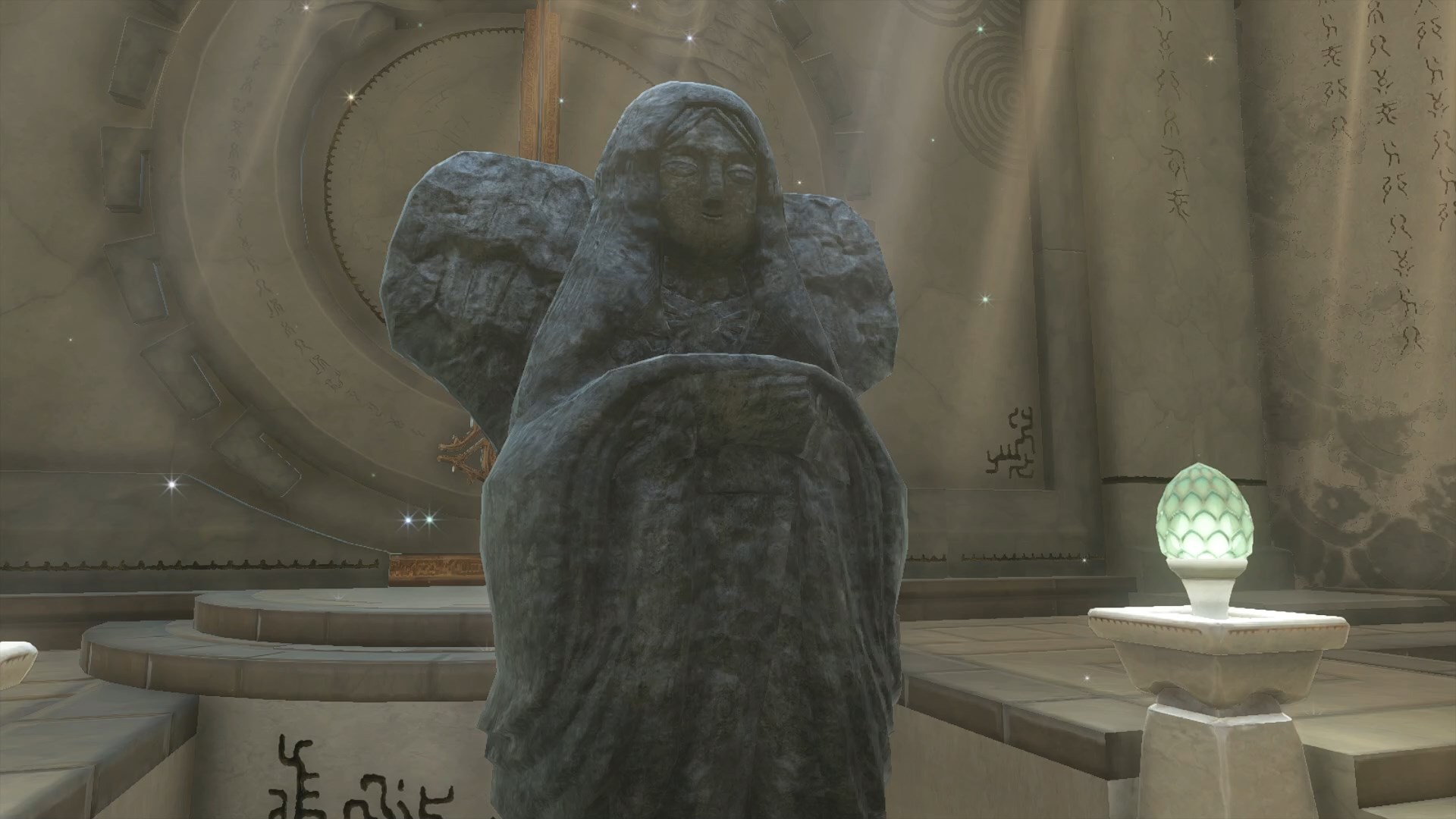 Goddess Statue close up in The Legend of Zelda: Tears of the Kingdom